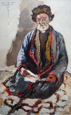 Радимов Павел Александрович. Фирюза. Куня-Ургенч. Портрет старика